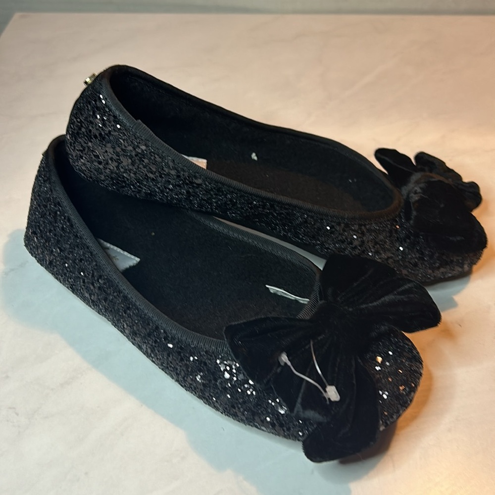 Kate Spade New York Sussex Glitter Ballet Flats Size 7